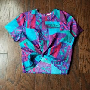 Vintage Multicolored Blouse
